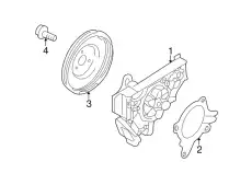 помпа Maz 0K30E15010 KIA