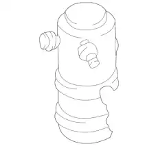 ACCUMULATOR,A/C(ACDelco #15-1756) 89018433 GMC