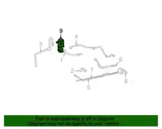 ACCUMULATOR,A/C(ACDelco #15-1756) 89018433 GMC