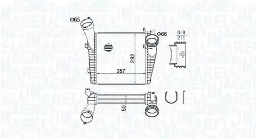 Интеркулер MAGNETI MARELLI 351319204400
