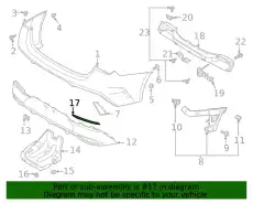Катафот (световозвращатель) KIA 92405-L2000