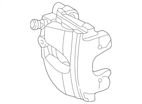 Суппорт тормозной MB 001 420 32 83