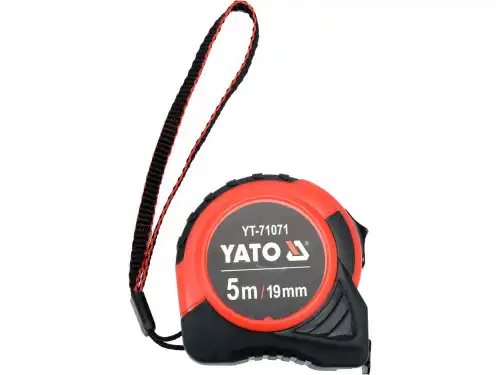 YT71071 Рулетка 5 м х 19 мм YATO
