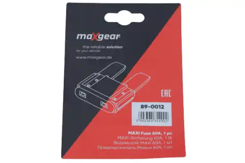 Предохранитель 890012 MAXGEAR