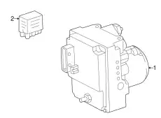 Гидроблок abs 004 431 49 12 MB