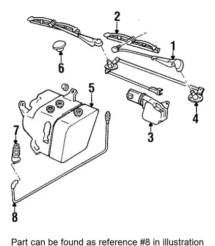 PIPE,WSWA NOZ 22100601 BUICK
