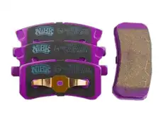Тормозные колодки дисковые NIBK PN3450