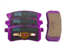 Тормозные колодки дисковые NIBK PN3450