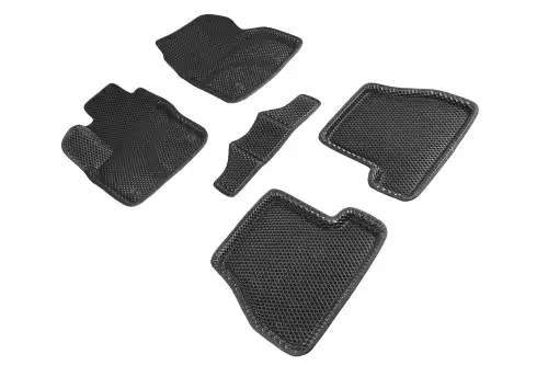 Коврики в салон SEINTEX 95243 Ford Focus 2015-2019 5 шт., черный