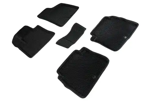 Коврики в салон SEINTEX 95286 Hyundai Santa Fe 2006-2010 5 шт., черный