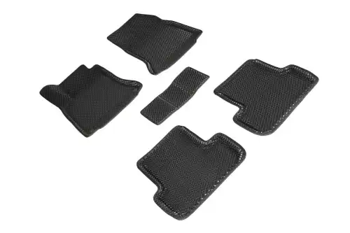 Коврики в салон SEINTEX 95314 Mercedes-Benz CLA-Class A-Class B-Class GLA-Class 2014-2018 5 шт., черный