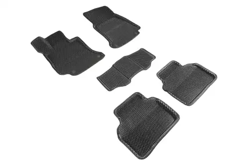 Коврики в салон SEINTEX 95317 Mercedes-Benz E-class 2016-н.в. 5 шт., черный