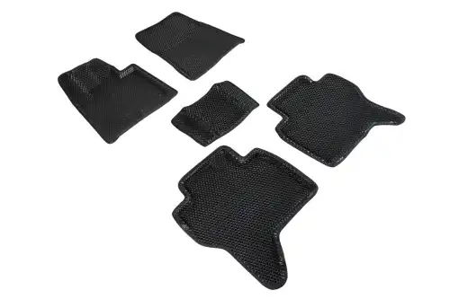 Коврики в салон SEINTEX 95323 Mitsubishi Pajero 2006-н.в. 5 шт., черный