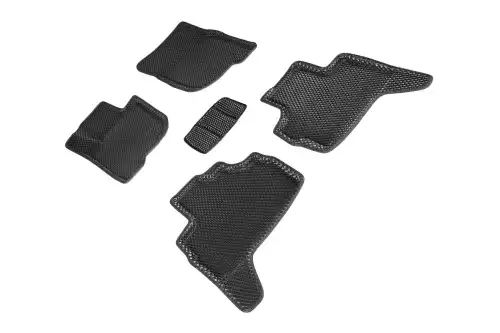 Коврики в салон SEINTEX 95321 Mitsubishi Pajero Sport 2015-н.в. 5 шт., черный