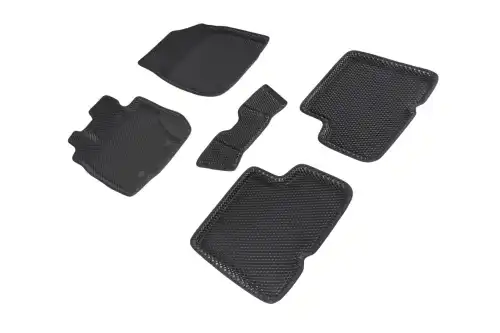 Коврики в салон SEINTEX 95228 Renault Duster 2011-2015 5 шт., черный