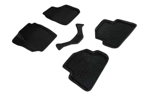 Коврики в салон SEINTEX 95393 Skoda Yeti 2008-2018 5 шт., черный