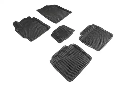 Коврики в салон SEINTEX 95206 Toyota Camry 2012-2018 5 шт., черный