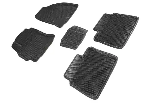 Коврики в салон SEINTEX 95237 Toyota Corolla 2013-2018 5 шт., черный