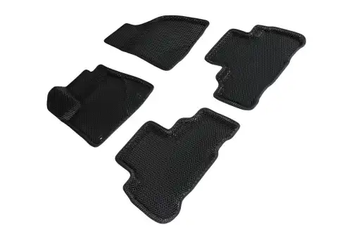 Коврики в салон SEINTEX 95352 Toyota Highlander 2013-2019 4 шт., черный