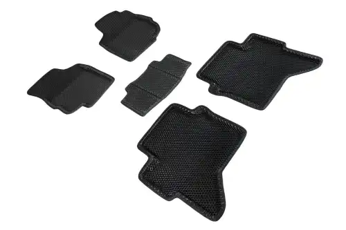 Коврики в салон SEINTEX 95353 Toyota Hilux 2012-2015 5 шт., черный