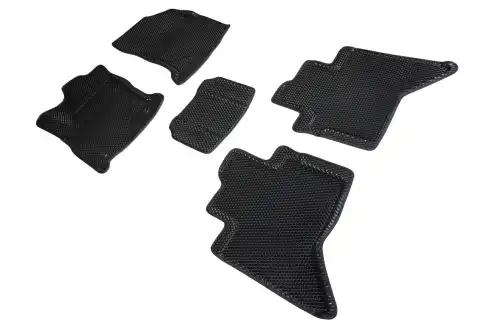 Коврики в салон SEINTEX 95354 Toyota Hilux 2015-н.в. 5 шт., черный