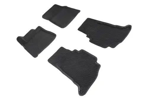 Коврики в салон SEINTEX 95230 Toyota Land Cruiser 2007-2012 4 шт., черный