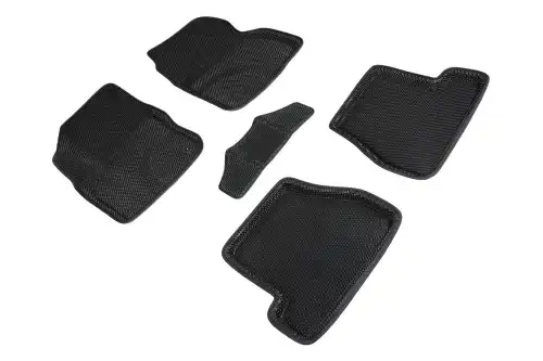 Коврики в салон SEINTEX 95252 Ford Focus 2015-2019 5 шт., черный