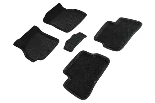 Коврики в салон SEINTEX 95399 Hyundai Accent 2000-2002 5 шт., черный