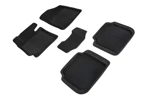 Коврики в салон SEINTEX 95404 Kia Cerato 2013-2018 5 шт., черный