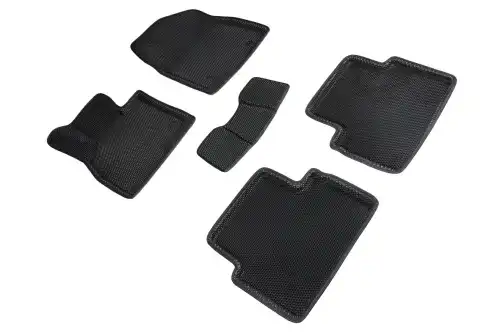 Коврики в салон SEINTEX 95414 Mazda 3 2013-н.в. 5 шт., черный