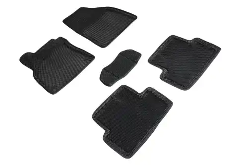 Коврики в салон SEINTEX 95431 Renault Megane 2008-2016 5 шт., черный