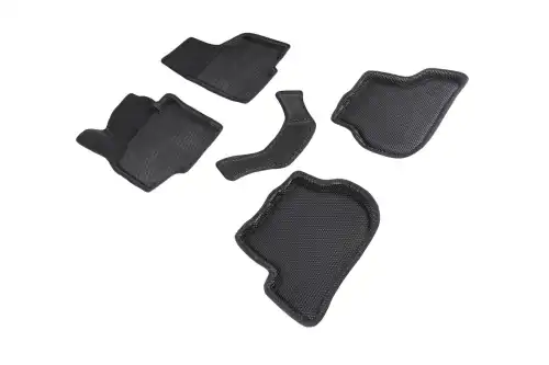 Коврики в салон SEINTEX 95258 Skoda Octavia 2008-2013 5 шт., черный
