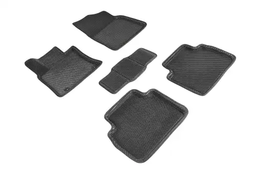 Коврики в салон SEINTEX 95174 Toyota Camry 2018-н.в. 5 шт., черный