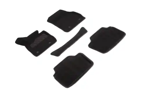 Коврики в салон SEINTEX 95631 BMW 3 Series 2011-2018 5 шт., черный