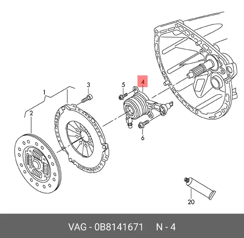 VAG 0B8141671