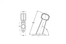 marker lamp !AS SP3504 LED 098 241 264 MONARK