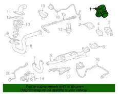 A642140216080 КЛАПАН EGR MB