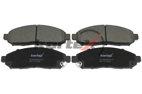 Тормозные колодки дисковые KORTEX KT9008STD