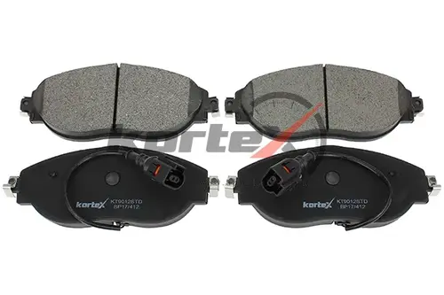 Тормозные колодки дисковые KORTEX KT9012STD