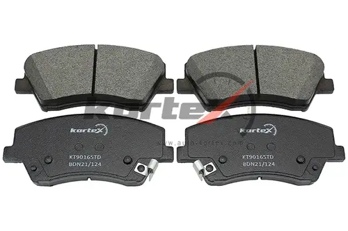 Тормозные колодки дисковые KORTEX KT9016STD