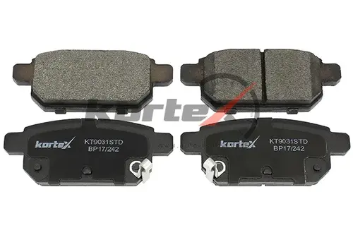 Тормозные колодки дисковые KORTEX KT9031STD