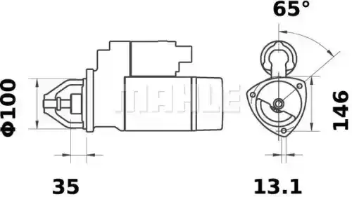 Стартер KNECHT MS320