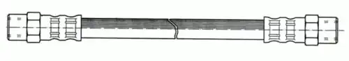 шланг тормозной перед. Volv 510013 CEF