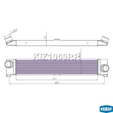Интеркулер KRAUF KIZ1060RR