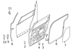 ДВЕРЬ 77004R0010 MOBIS