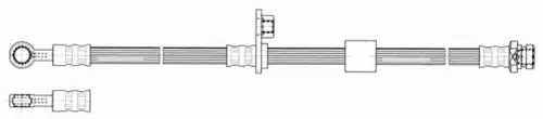 шланг тормозной перед. Smar 512522 CEF