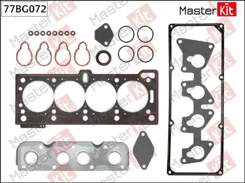 Комплект прокладок двигателя MASTERKIT 77BG072