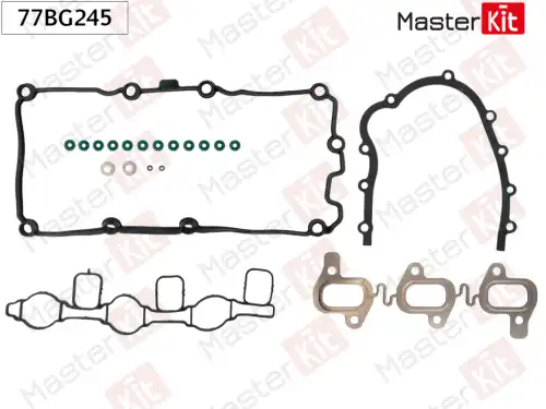 77BG245 Комплект прокладок ГБЦ MASTERKIT