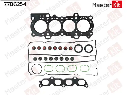 Комплект прокладок двигателя MASTERKIT 77BG254