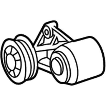 ролик натяжной MB 103 200 08 70